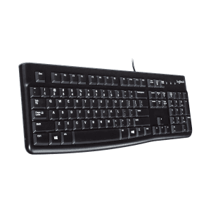 Logitech K120 toetsenbord US ISO – zwart